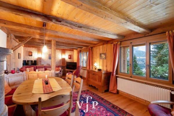 L'Alouvy Winter Dream Chalet For Family At Verbier Villa Bagian luar foto